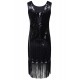 Ro Rox Dress Flapper 1920's Sequin Tassel Cocktail Party Great Gatsby Costume