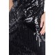 Ro Rox Dress Flapper 1920's Sequin Tassel Cocktail Party Great Gatsby Costume