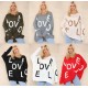 Ladies Knitted Slouch Oversized Baggy Jumper Dress Women Long Sleeve Sweater Top