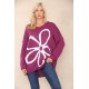 Ladies Knitted Slouch Oversized Baggy Jumper Dress Women Long Sleeve Sweater Top