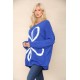 Ladies Knitted Slouch Oversized Baggy Jumper Dress Women Long Sleeve Sweater Top