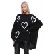 Ladies Knitted Slouch Oversized Baggy Jumper Dress Women Long Sleeve Sweater Top