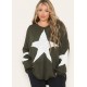 Ladies Knitted Slouch Oversized Baggy Jumper Dress Women Long Sleeve Sweater Top
