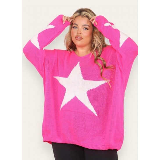 Ladies Knitted Slouch Oversized Baggy Jumper Dress Women Long Sleeve Sweater Top
