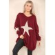 Ladies Knitted Slouch Oversized Baggy Jumper Dress Women Long Sleeve Sweater Top