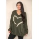 Ladies Knitted Slouch Oversized Baggy Jumper Dress Women Long Sleeve Sweater Top