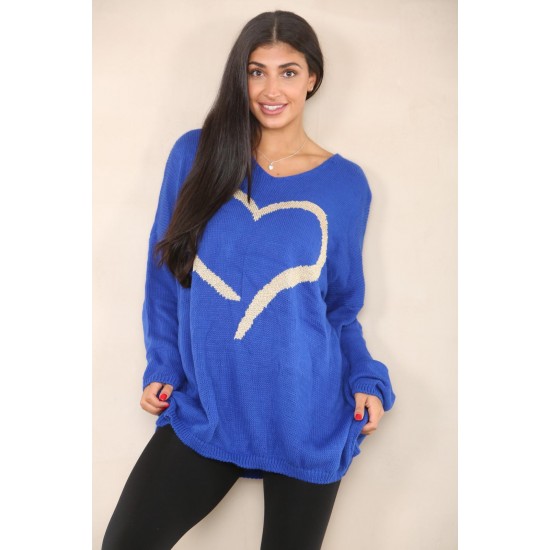 Ladies Knitted Slouch Oversized Baggy Jumper Dress Women Long Sleeve Sweater Top