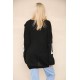 Ladies Knitted Slouch Oversized Baggy Jumper Dress Women Long Sleeve Sweater Top