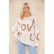 Ladies Knitted Slouch Oversized Baggy Jumper Dress Women Long Sleeve Sweater Top