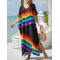 AU SELLER Women Soft Cotton Oversized Kaftan Kimono Beach Dress Cover UP dr208-2