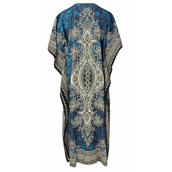 Long-Kaftan-dr<wbr/>ess-Hippy-Boho<wbr/>-Maxi-Plus-Siz<wbr/>e-Women-Caftan<wbr/>-Tunic-Dress-N<wbr/>ight-Gown