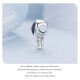 Women Fashion 925 Sterling Silver Bead Charm Fit Bracelets Necklace Gifts Voroco