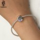 Women Fashion 925 Sterling Silver Bead Charm Fit Bracelets Necklace Gifts Voroco