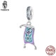 Women Fashion 925 Sterling Silver Bead Charm Fit Bracelets Necklace Gifts Voroco