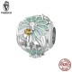 Women Fashion 925 Sterling Silver Bead Charm Fit Bracelets Necklace Gifts Voroco