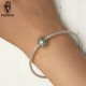 Women Fashion 925 Sterling Silver Bead Charm Fit Bracelets Necklace Gifts Voroco