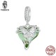 Women Fashion 925 Sterling Silver Bead Charm Fit Bracelets Necklace Gifts Voroco