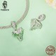Women Fashion 925 Sterling Silver Bead Charm Fit Bracelets Necklace Gifts Voroco