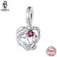 Women Fashion 925 Sterling Silver Bead Charm Fit Bracelets Necklace Gifts Voroco