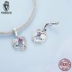 Women Fashion 925 Sterling Silver Bead Charm Fit Bracelets Necklace Gifts Voroco