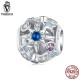 Women Fashion 925 Sterling Silver Bead Charm Fit Bracelets Necklace Gifts Voroco