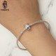 Women Fashion 925 Sterling Silver Bead Charm Fit Bracelets Necklace Gifts Voroco