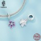 Women Fashion 925 Sterling Silver Bead Charm Fit Bracelets Necklace Gifts Voroco