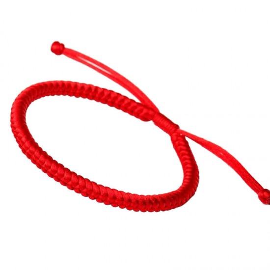 1pcs Lucky Red Cord Bracelet Amulet Protection Knitted Rope For Man Woman