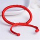 1pcs Lucky Red Cord Bracelet Amulet Protection Knitted Rope For Man Woman