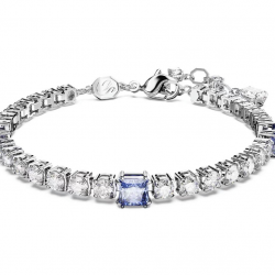 Swarovski Matrix Tennis Blue Crystal Bracelet Women's Bracelet Gift