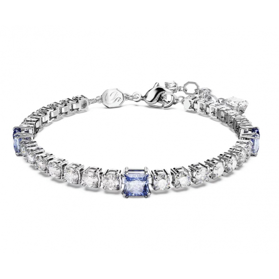 Swarovski Matrix Tennis Blue Crystal Bracelet Women's Bracelet Gift