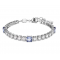 Swarovski Matrix Tennis Blue Crystal Bracelet Women's Bracelet Gift