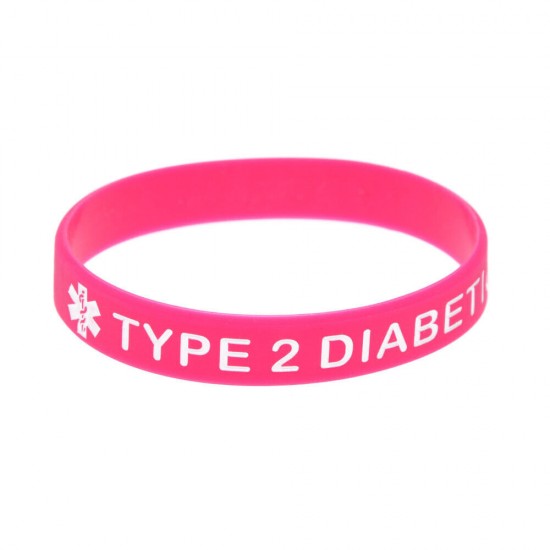 Silicone Bracelets Wrist Bands Medical Alert Health Survival Aware Adults Kids