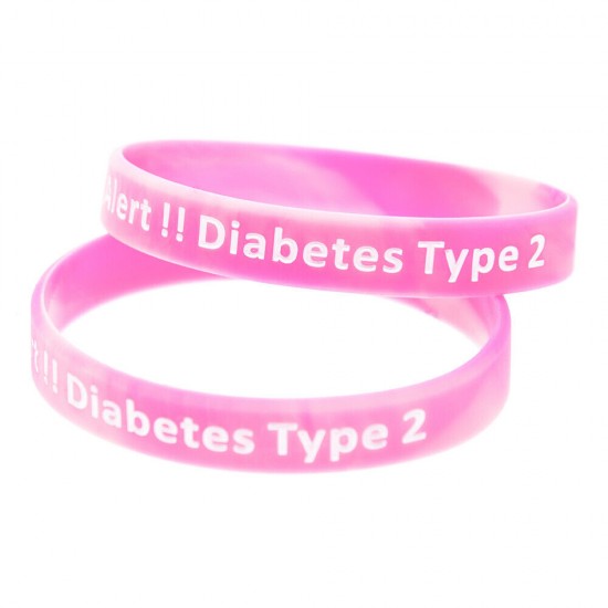 Silicone Bracelets Wrist Bands Medical Alert Health Survival Aware Adults Kids