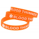 Silicone Bracelets Wrist Bands Medical Alert Health Survival Aware Adults Kids