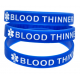 Silicone Bracelets Wrist Bands Medical Alert Health Survival Aware Adults Kids