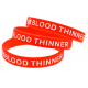Silicone Bracelets Wrist Bands Medical Alert Health Survival Aware Adults Kids