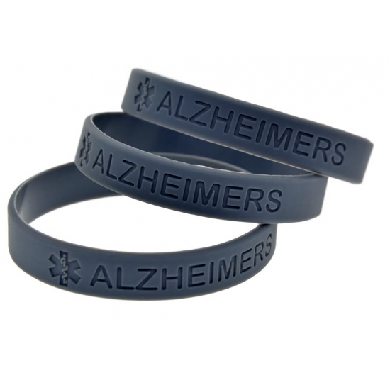 Silicone Bracelets Wrist Bands Medical Alert Health Survival Aware Adults Kids