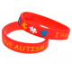 Silicone Bracelets Wrist Bands Medical Alert Health Survival Aware Adults Kids