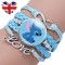 Lilo & And Stitch Bracelet Band Friendship Bangle Jewellery Glass Love Wrist