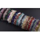 Handmade 5-8mm Mixed Natural Gemstone Chip Beads Stretchy Bracelet Healing Reiki