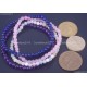 Handmade 4mm AAA Natural Gemstone Round Beads Stretchy Bracelet Healing Reiki 7"