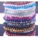 Handmade 4mm AAA Natural Gemstone Round Beads Stretchy Bracelet Healing Reiki 7"