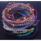 Handmade 4mm AAA Natural Gemstone Round Beads Stretchy Bracelet Healing Reiki 7"