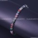 Handmade 4mm AAA Natural Gemstone Round Beads Stretchy Bracelet Healing Reiki 7"