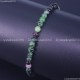 Handmade 4mm AAA Natural Gemstone Round Beads Stretchy Bracelet Healing Reiki 7"