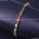 Handmade 4mm AAA Natural Gemstone Round Beads Stretchy Bracelet Healing Reiki 7"