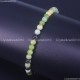 Handmade 4mm AAA Natural Gemstone Round Beads Stretchy Bracelet Healing Reiki 7"