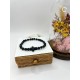 Hematite Gemstone Bracelet Bead Chakra Natural Stone Stretch Reiki For Men Women