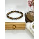 Hematite Gemstone Bracelet Bead Chakra Natural Stone Stretch Reiki For Men Women
